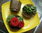 A picture of step 13 of Edible chocolate flower pot dessert.