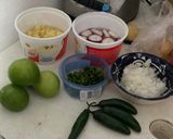 A picture of step 1 of Carne en su jugo.