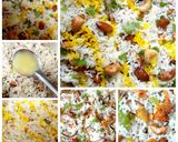 A picture of step 11 of Shahi Awadhi Gobhi  Biryani.