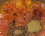 A picture of step 4 of Sprouted moong matki sabji.