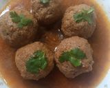 A picture of step 7 of Beef mince koftay.