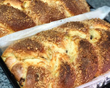 Foto del paso 9 de la receta: Trenza de Pascua 🐣 con chocolate y mermelada 🍫🍓