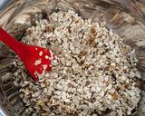 A picture of step 2 of Maple Honey-Nut Granola.