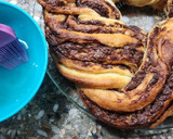 Foto del paso 23 de la receta: 👑🐪Rosca de Reyes rellena - 2 variantes: Nutella y Dulce de leche con nuez - Receta súper rendidora🐪👑