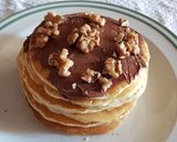 Foto del passaggio 9 della ricetta Pancake con nutella e noci