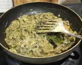 A picture of step 6 of Bangla Lau Beshwari (A Lost Recipe).