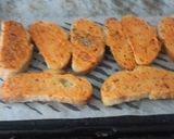 A picture of step 3 of Ciabatta Toasts with Bacon.
