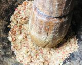 A picture of step 1 of Ground nut & coconut candy🥥🥜.