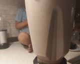 A picture of step 3 of Oreo Shake.