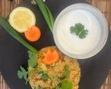 A picture of step 4 of Quinoa Veg Upma❤️.