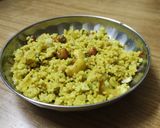 A picture of step 4 of Millet poha.