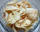 A picture of step 7 of Homemade Potato Waffers.