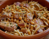 Foto del paso 9 de la receta: Fideos con costillas y garbanzos