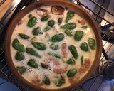A picture of step 3 of Clafoutis with Roasted Green Figs and Honey.