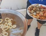 Tenger gyümölcsei paella recept fázis 4 fotója