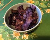 Une image de l'étape 3 de Chips de pommes de terre violettes.