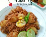 Foto langkah ke 1 dari resep Cilok Jagung.