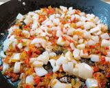 Foto del paso 3 de la receta: Arroz del Delta con verduras y sepia