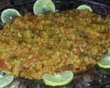A picture of step 6 of Fry mong daal.