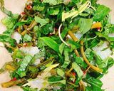 Hình bước làm 2 của món Gỏi Sứa Trộn Dưa Rau Muống