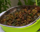 कुरकुरी भिंडी (Kurkuri bhindi recipe in Hindi) रेसिपी चरण 5 फोटो