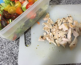 Foto del paso 2 de la receta: Ensalada de pollo con couscous para tupper