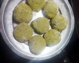 A picture of step 3 of Bread Oats Cutlet.