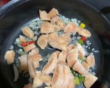 Foto del paso 1 de la receta: Espinacas con pollo y crema