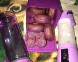 Foto langkah ke 7 dari resep Donat Ubi Ungu Lembut.