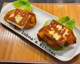 A picture of step 5 of Chicken and Paneer burgers:.