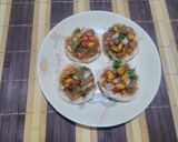 A picture of step 5 of Dabeli crunch.