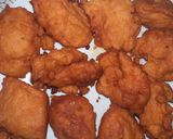 A picture of step 2 of Kunun gyeda da kosai.