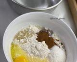 صورة لخطوة 2 من وصفة كيكه جوز الهند والقرفه