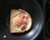 Peek a Boo Eggs with Ham and Cheese recipe step 4 photo