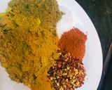 A picture of step 2 of Chicken biryani.