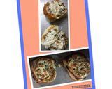 A picture of step 4 of Open pizza burgers.