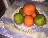 Foto langkah ke 5 dari resep Bola ubi warna - warni.