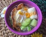 Foto langkah ke 5 dari resep Timun Kuah Khas Bangka Mirip Sop Plus Chikuwa Biar Agak Jepang Super Simpel Satset.