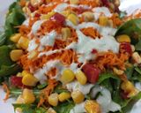 Foto del paso 1 de la receta: Ensalada de Rúcula, Zanahoria, Tomate y Choclo con Salsa Ranch La Spezia