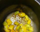 A picture of step 1 of Kachhe Aam ki Sabzi.