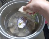 Hình bước làm 3 của món Bánh canh nấm sườn non