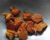A picture of step 4 of Gobhi / Cauliflower Pakoda.