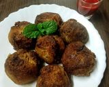 A picture of step 2 of 🌟 Golden Crispy Noodle Stuffed Bread Balls – A Street-Style Fusion Delight!.