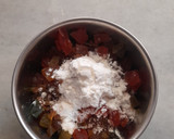 A picture of step 3 of Eggless sooji vanilla cake.