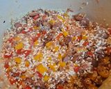 A picture of step 5 of Prawn & Chorizo Risotto.