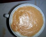 A picture of step 2 of Dalgona coffee.