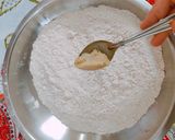 A picture of step 2 of Methi Paratha.