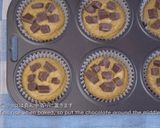 A picture of step 9 of Chocolate ChunkPistachio Muffins.