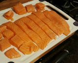 A picture of step 4 of Teriyaki Salmon Bites.