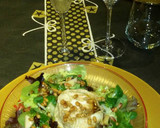 Foto del paso 6 de la receta: Ensalada templada con queso rulo de cabra y frutos secos